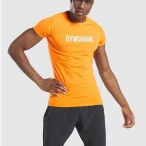 GYMSHARK Apollo Muscle Fit Short Sleeve Tee. XXL. Speed Yellow. NEW IN P…